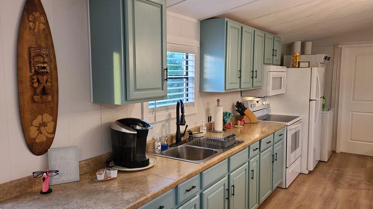 Kitchen with Keurig Coffee Maker